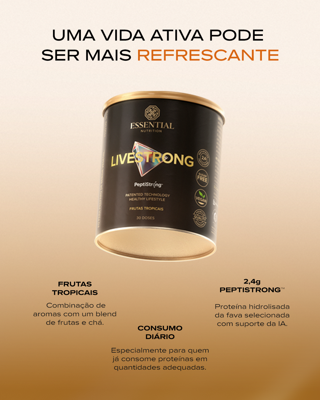 ESSENTIAL - Livestrong (lata)