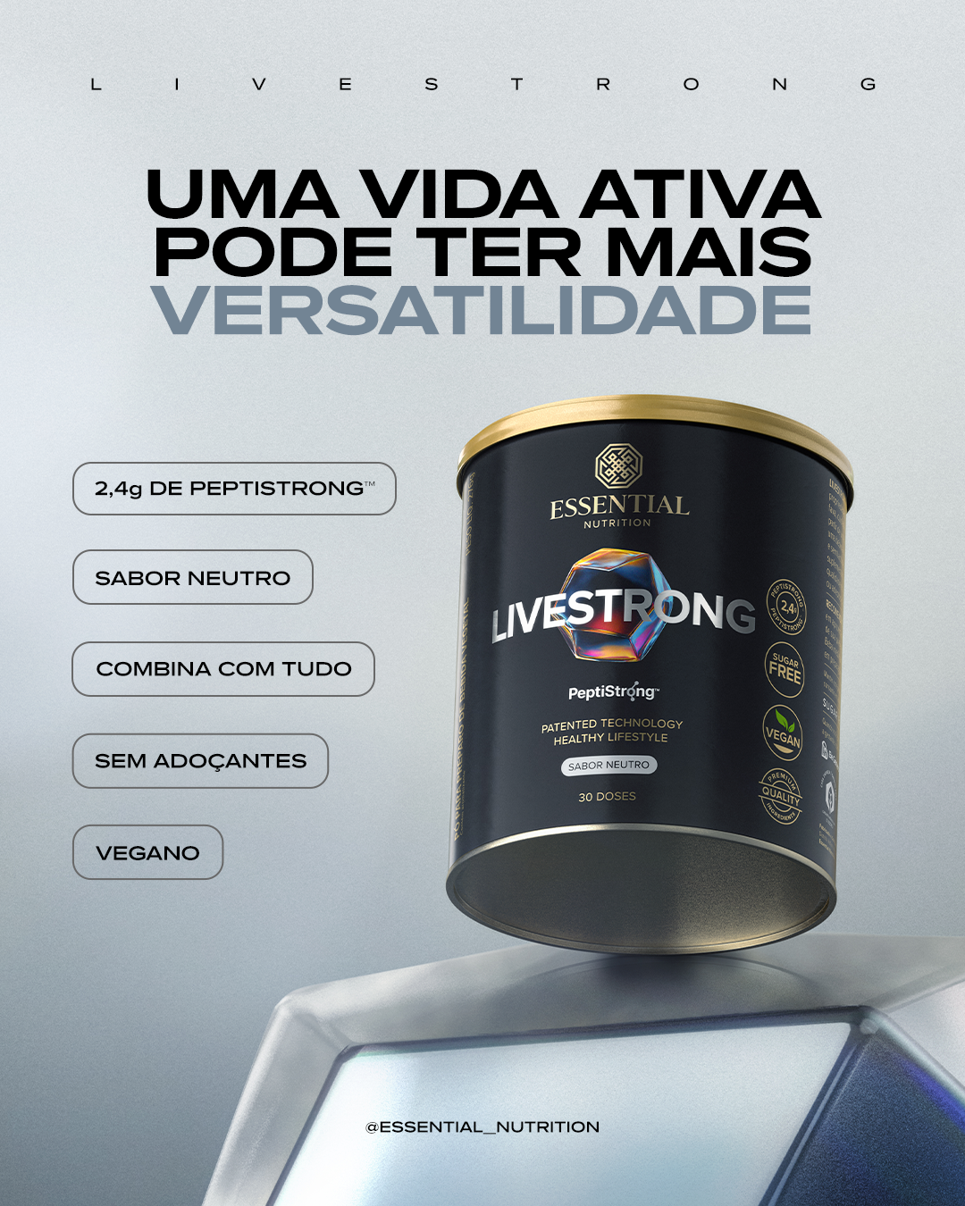 ESSENTIAL - Livestrong (lata)