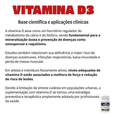 VITAFOR - VITA D3 -  60 CÁPSULAS