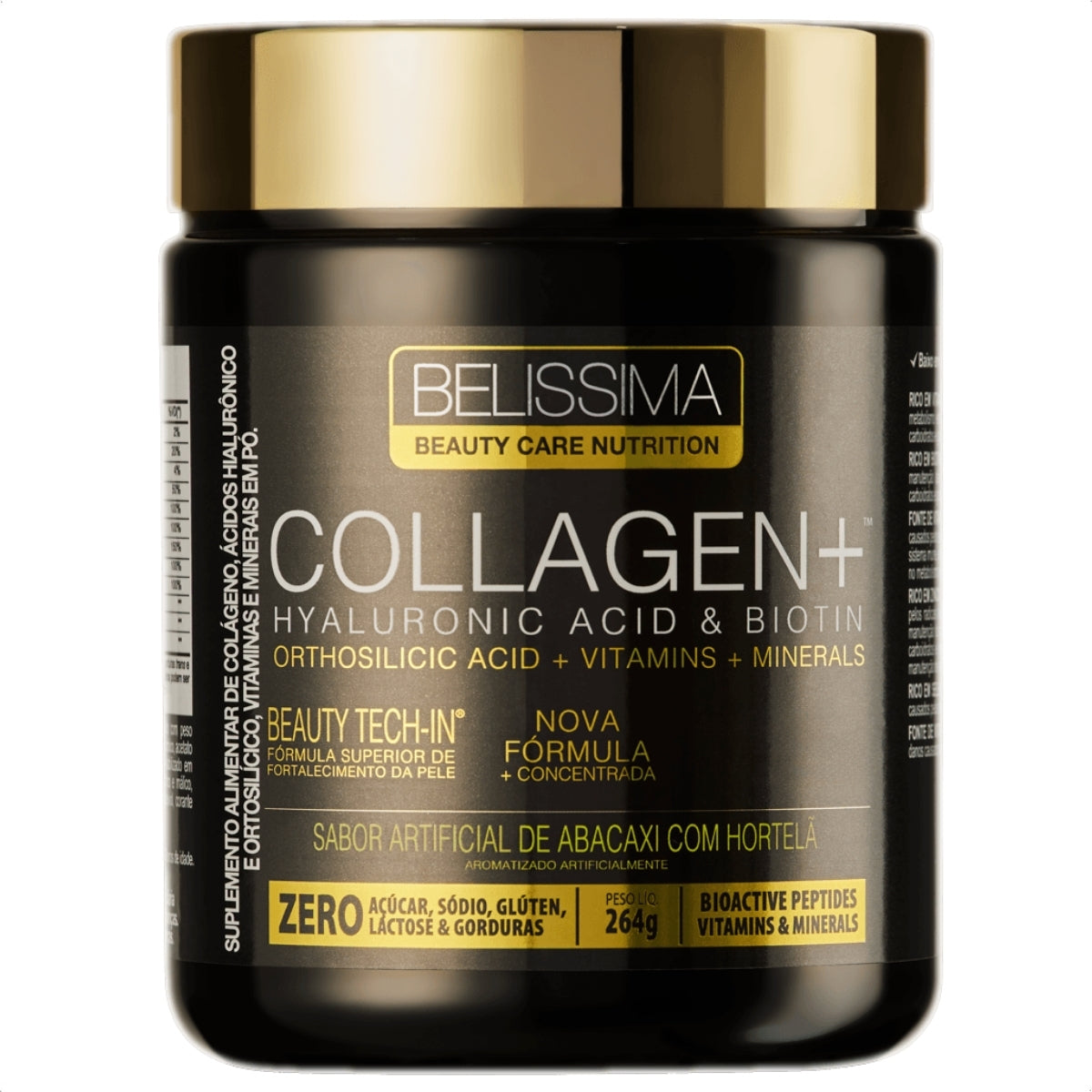 BELÍSSIMA - COLÁGENO VERISOL + ÁCIDO HIALURÔNICO 264G