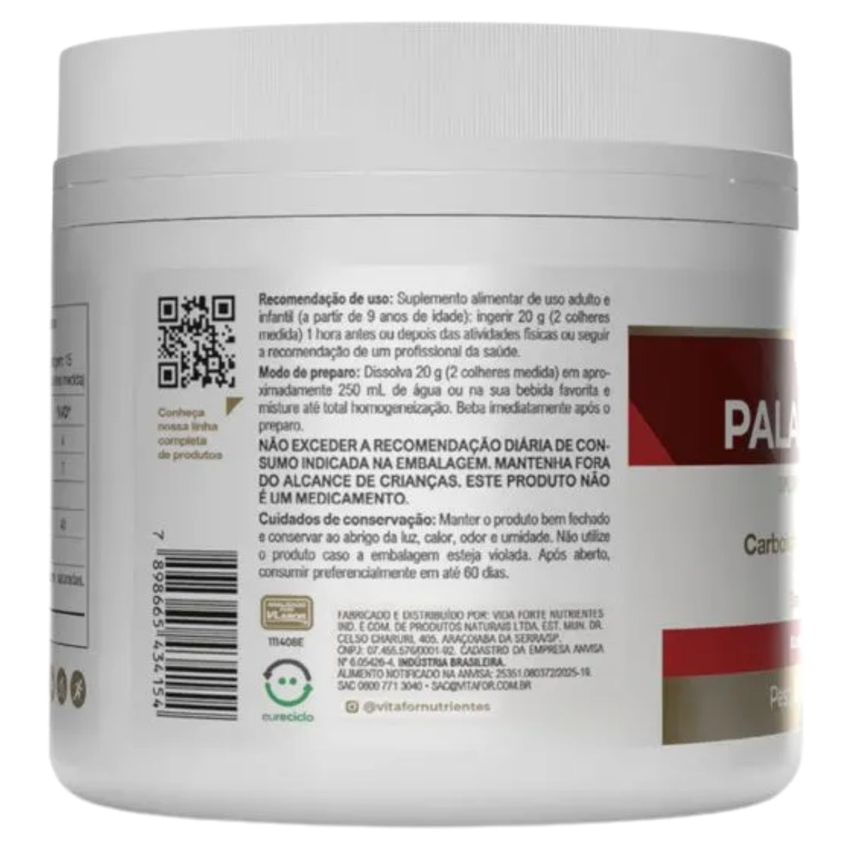 VITAFOR - PALATINOSE 300G