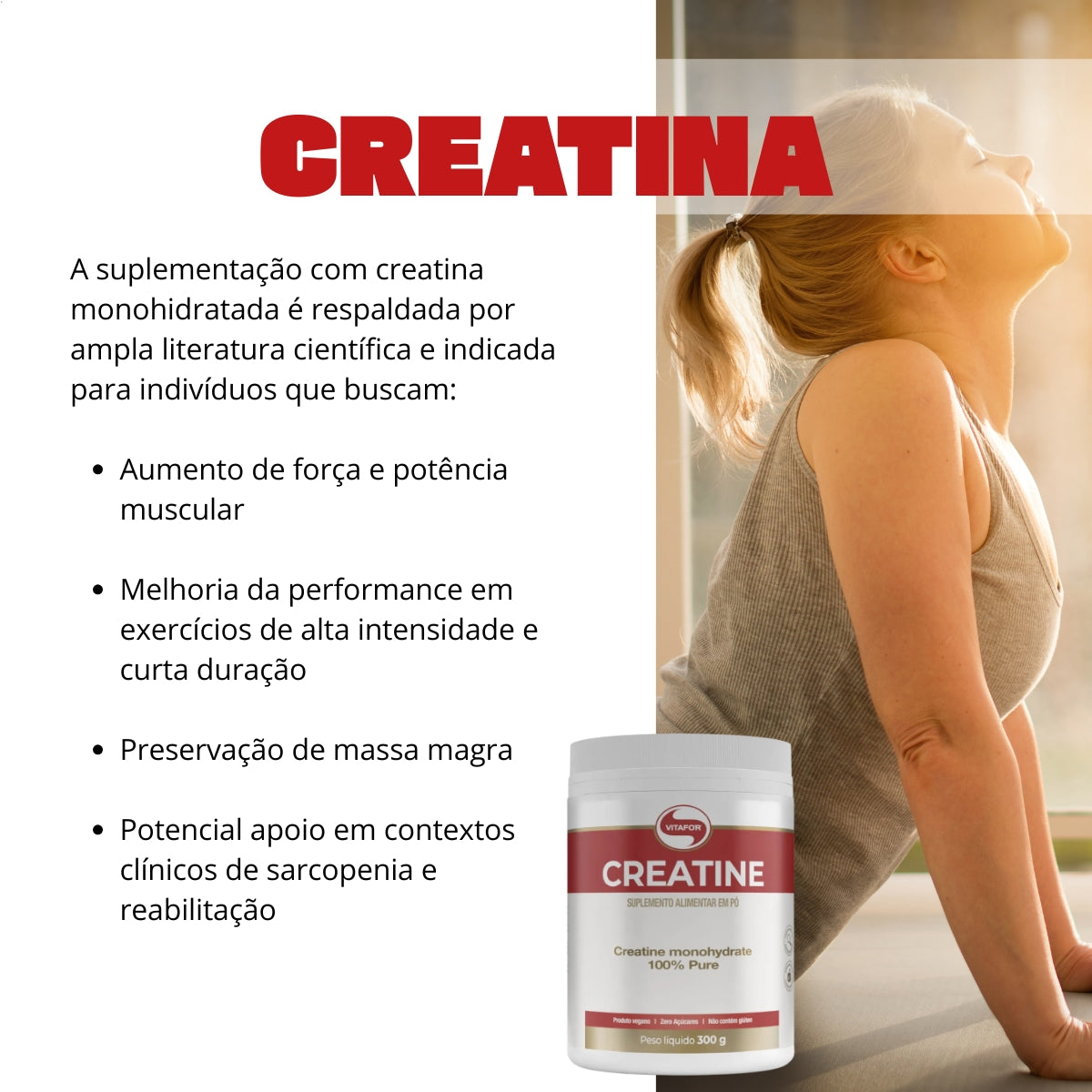 VITAFOR - CREATINE 300G
