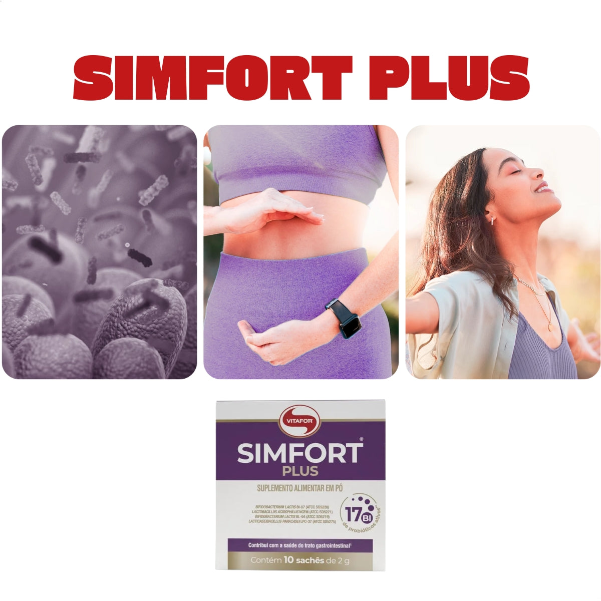 VITAFOR - SIMFORT PLUS 10 SACHES