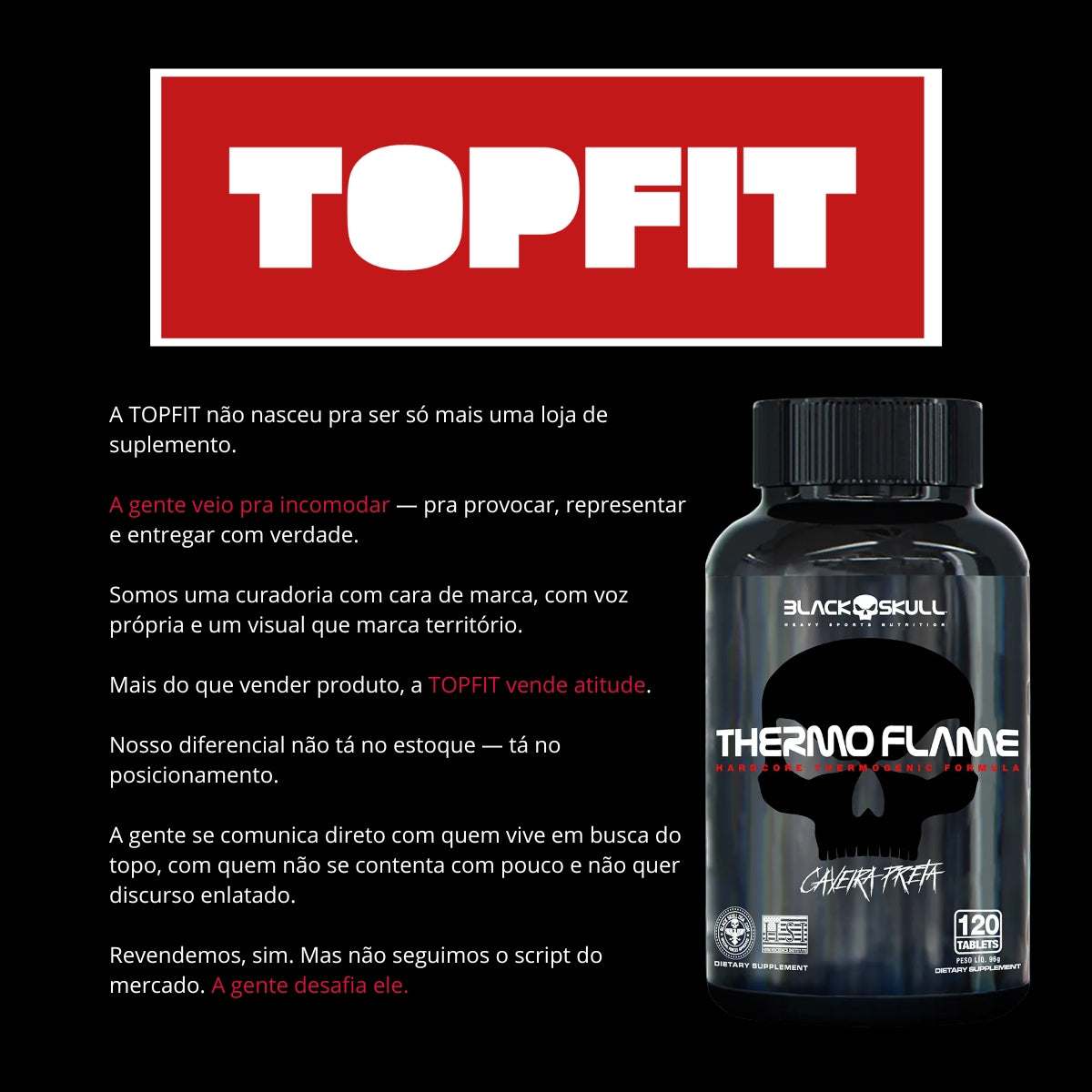 BLACK -  TERMOGENICO THERMO FLAME - 120 TABLETES