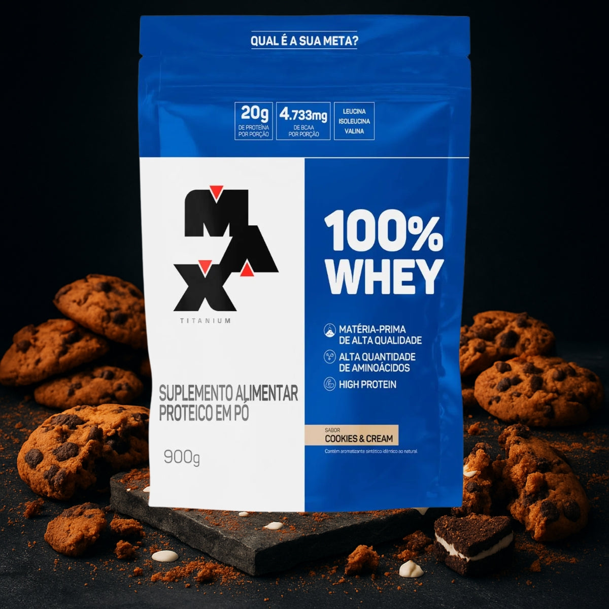 MAX - 100% WHEY 900G REFIL