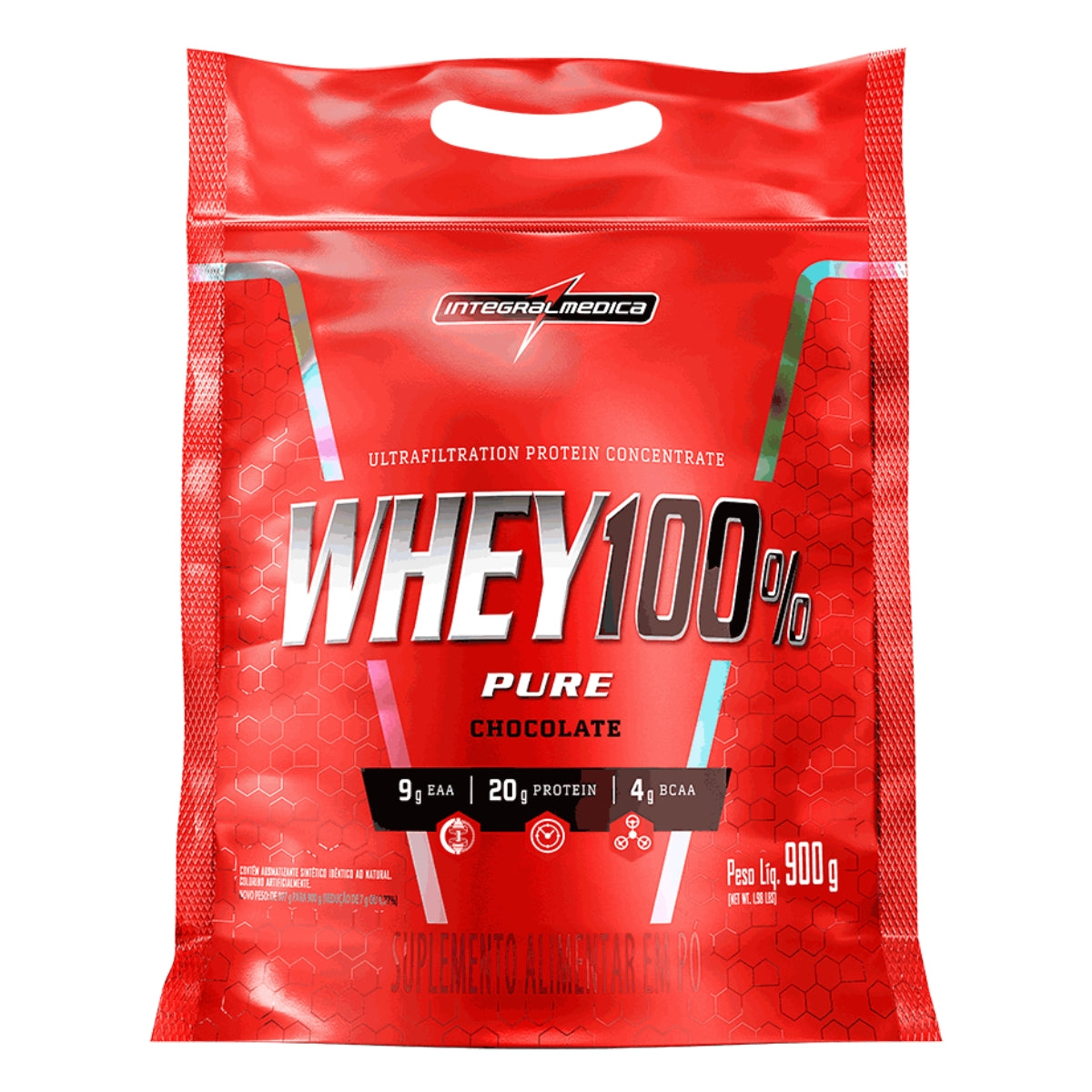INTEGRALMEDICA - WHEY 100% PURE 900G REFIL