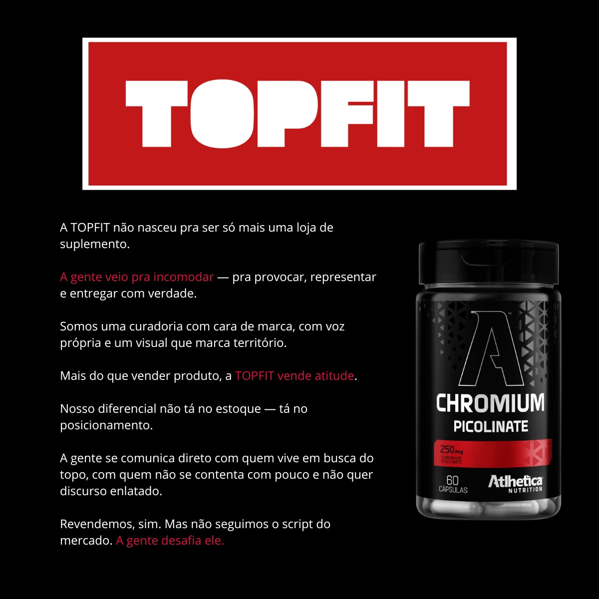 ATLHETICA - CHROMIUM PICOLINATE - 60 CAPSULAS