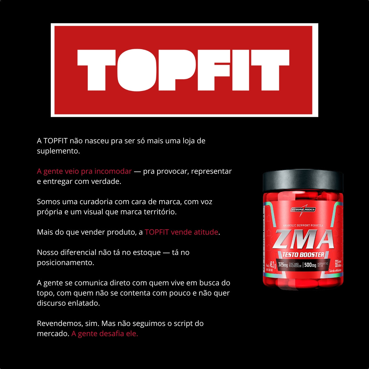 INTEGRALMEDICA - ZMA - 60 CAPSULAS