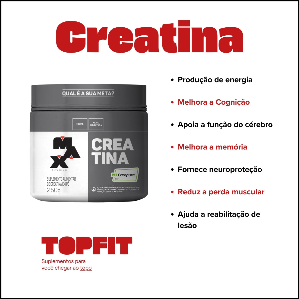 MAX - CREATINE CREAPURE 250G