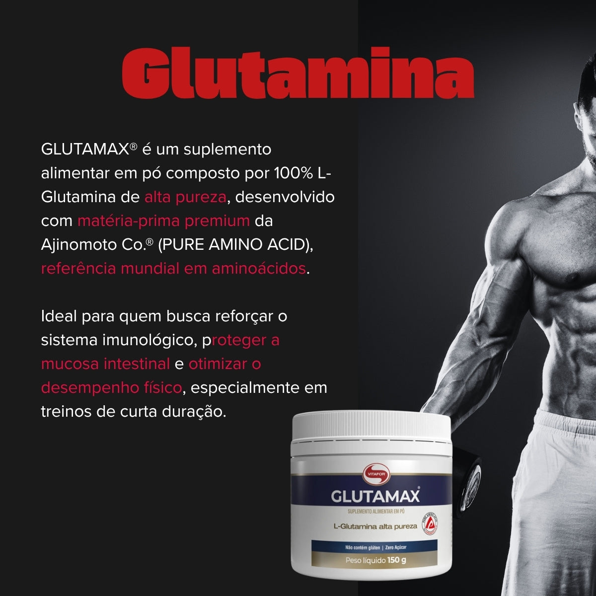 VITAFOR - GLUTAMAX 150G