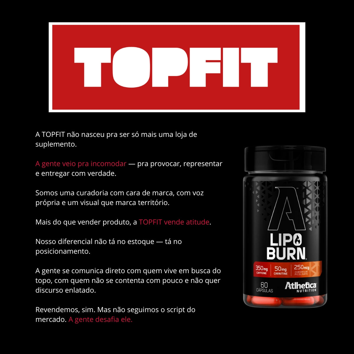 ATLHETICA - LIPO BURN - 60 CAPSULAS