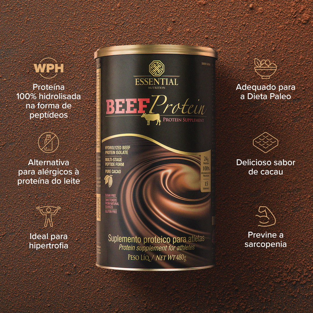 ESSENTIAL - BEEF PROTEIN 480G