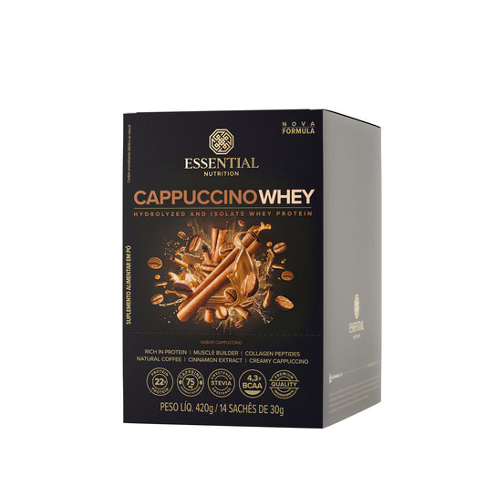 ESSENTIAL - CAPPUCCINO WHEY (DISPLAY COM 14)