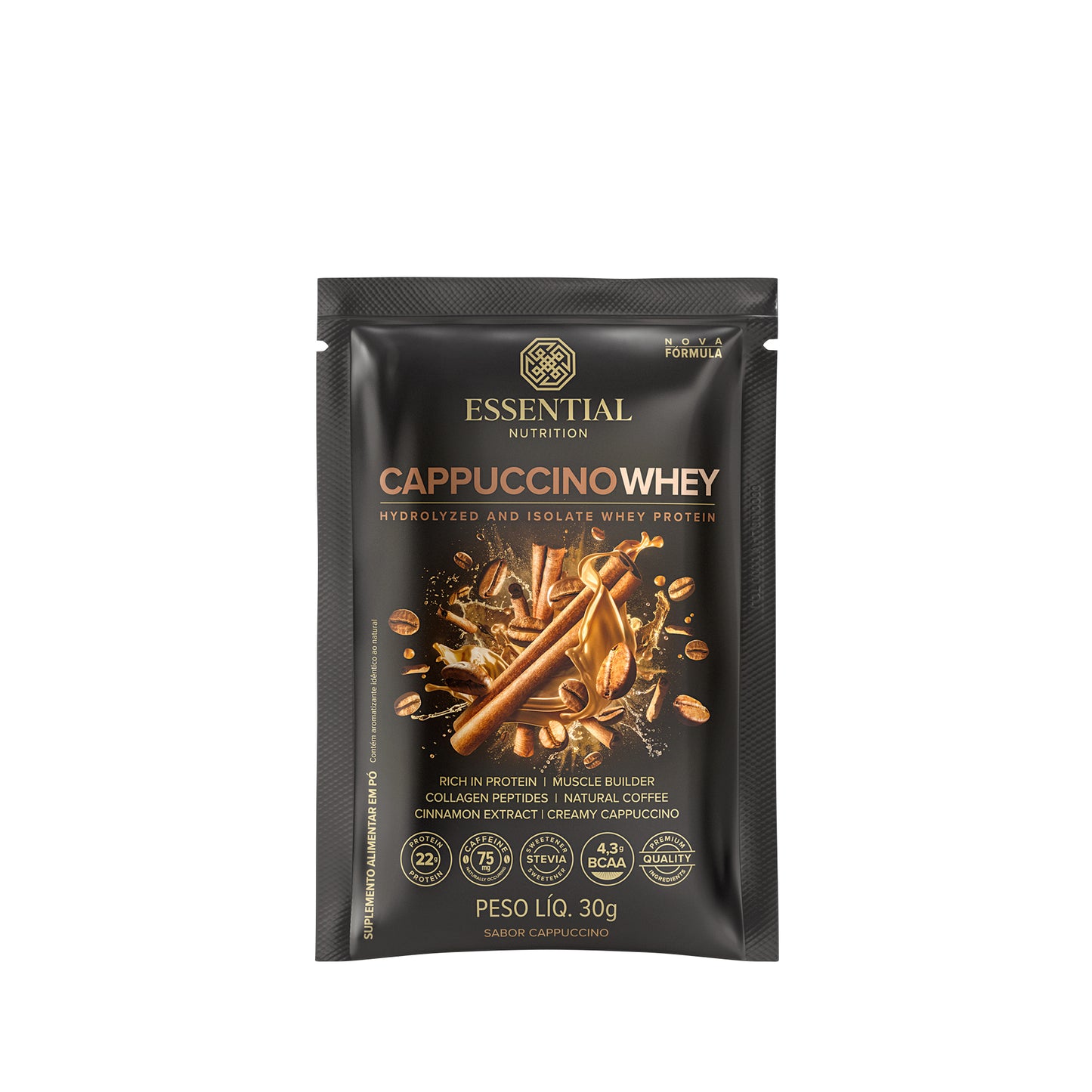 ESSENTIAL - CAPPUCCINO WHEY (DISPLAY COM 14)