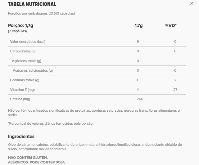 ESSENTIAL - Uplift Caixa - 40 caps