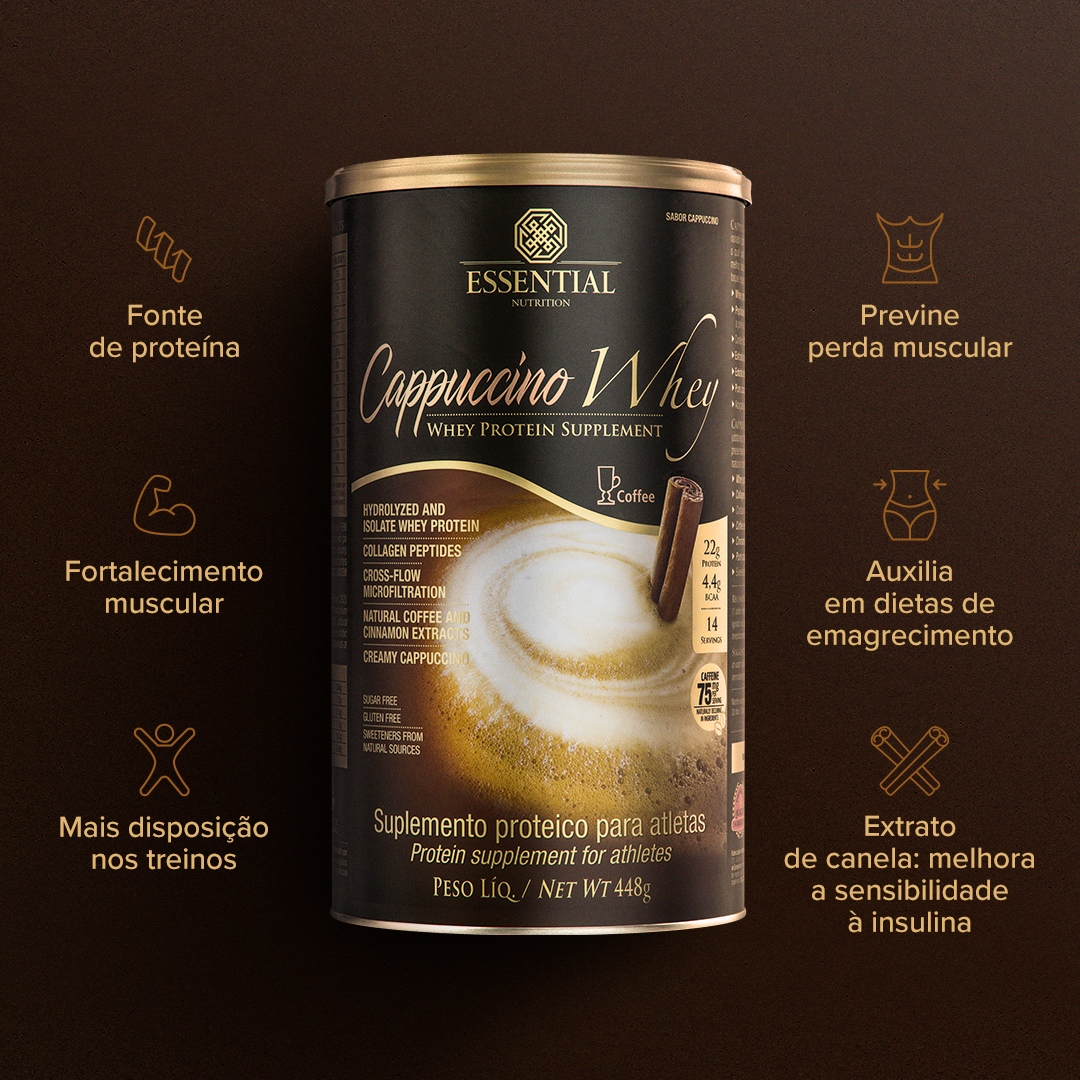 ESSENTIAL - CAPPUCCINO WHEY 420G
