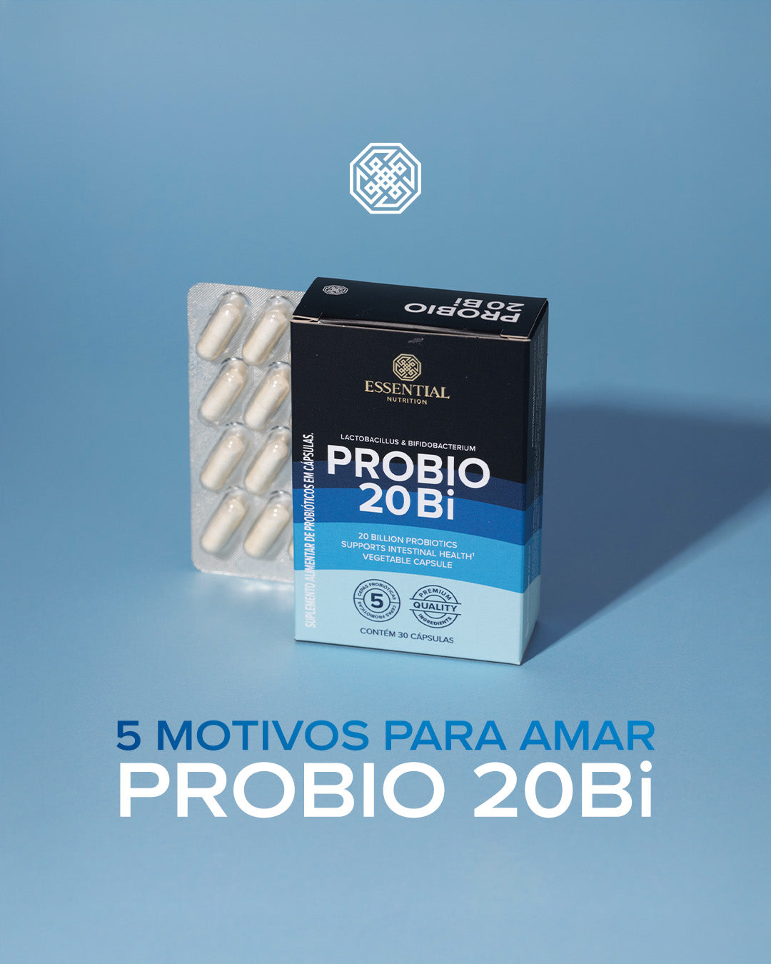 ESSENTIAL - Probio 20Bi - 30 capsulas
