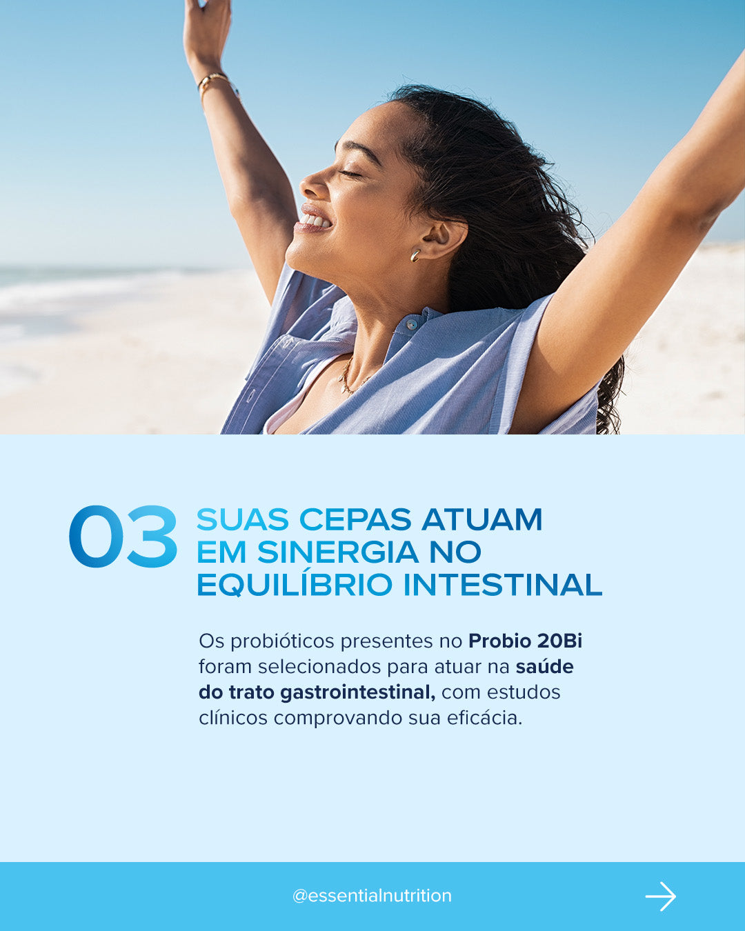 ESSENTIAL - Probio 20Bi - 30 capsulas