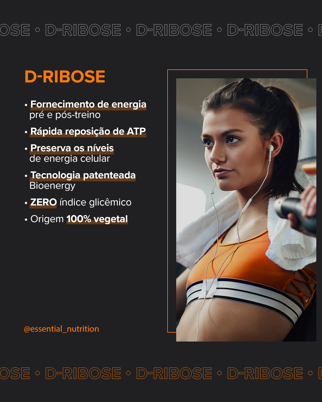 ESSENTIAL - D RIBOSE 300G