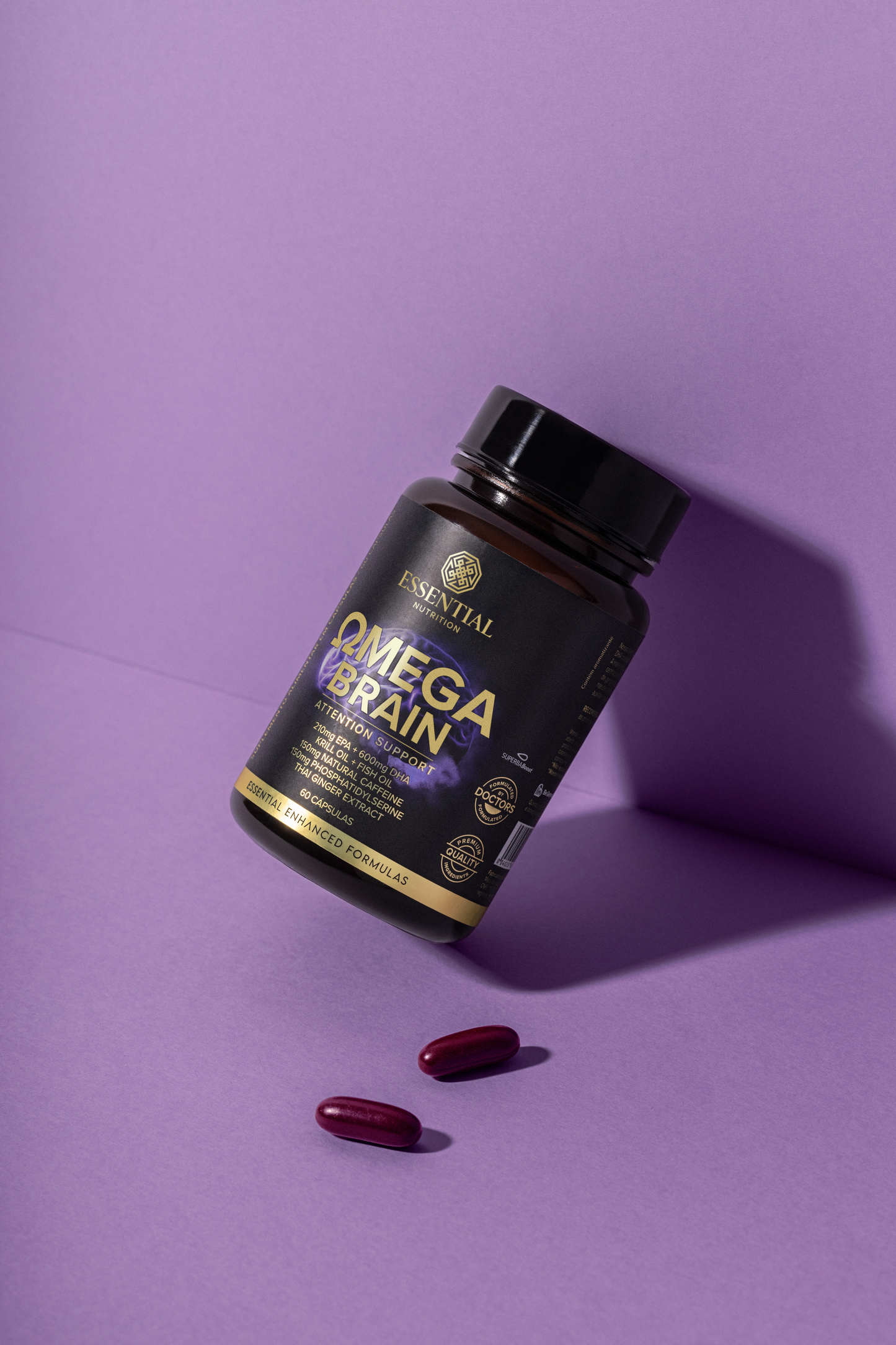 ESSENTIAL - Omega Brain - 60 capsulas