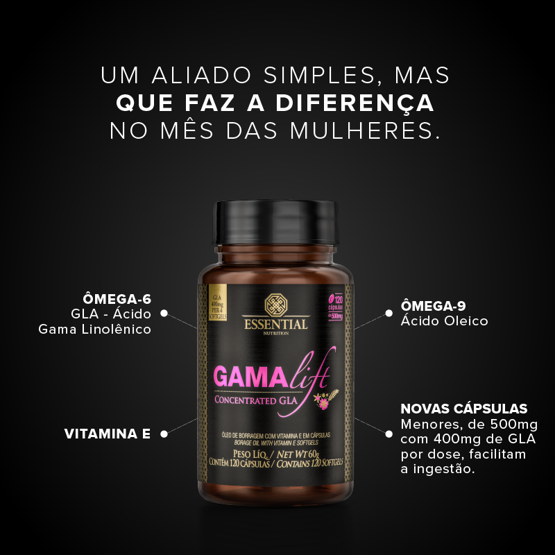 ESSENTIAL - GAMALIFT - 120 CAPSULAS