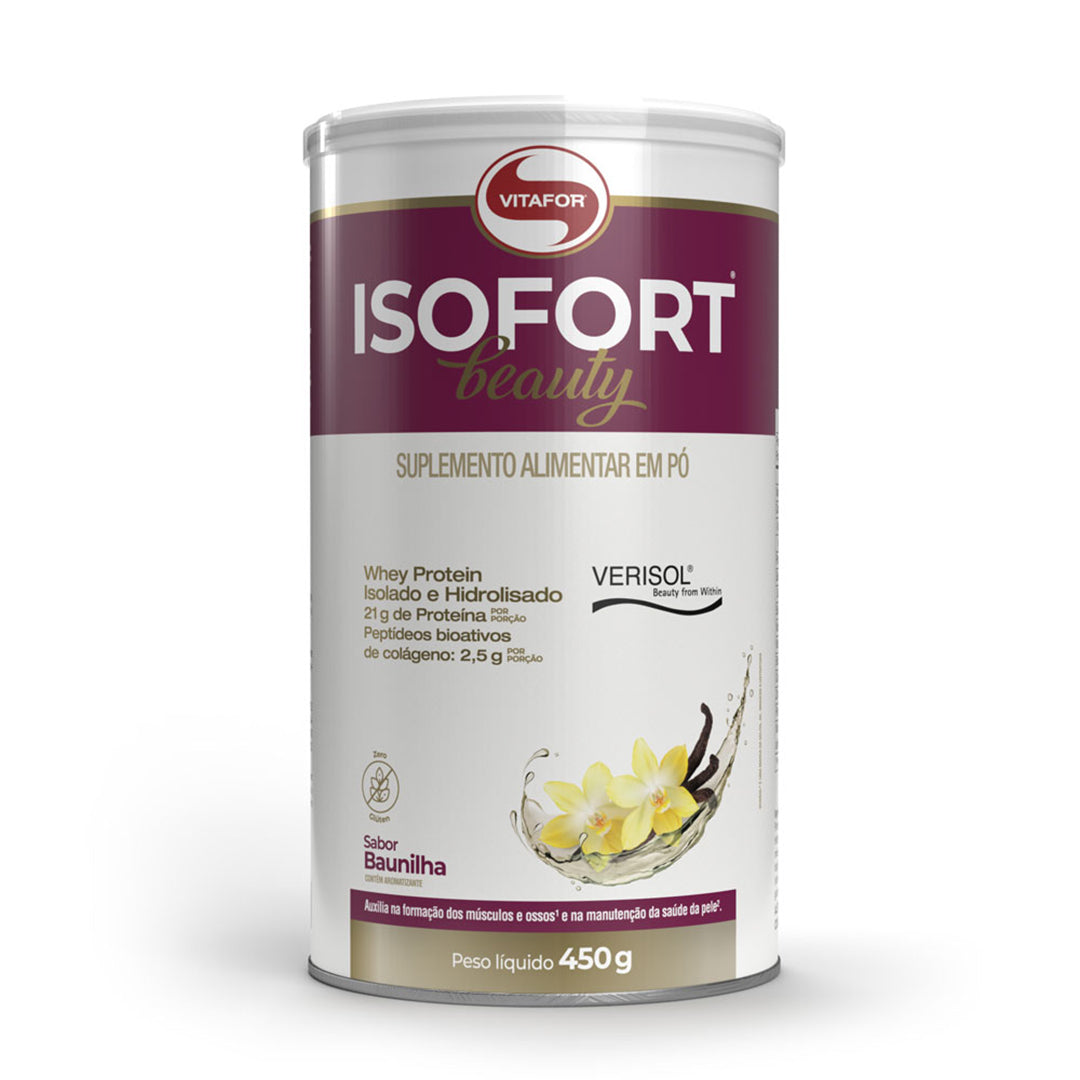 VITAFOR - ISOFORT BEAUTY 450G - Baunilha