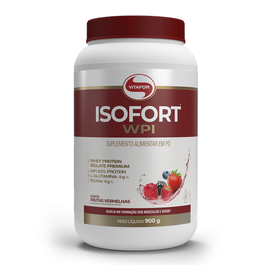 VITAFOR - ISOFORT 900G - Frutas Vermelhas