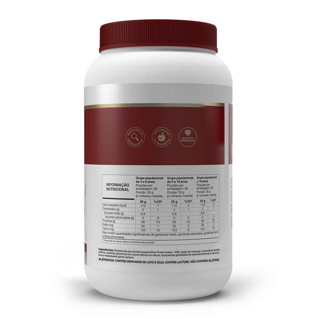 VITAFOR - ISOFORT 900G - Frutas Vermelhas