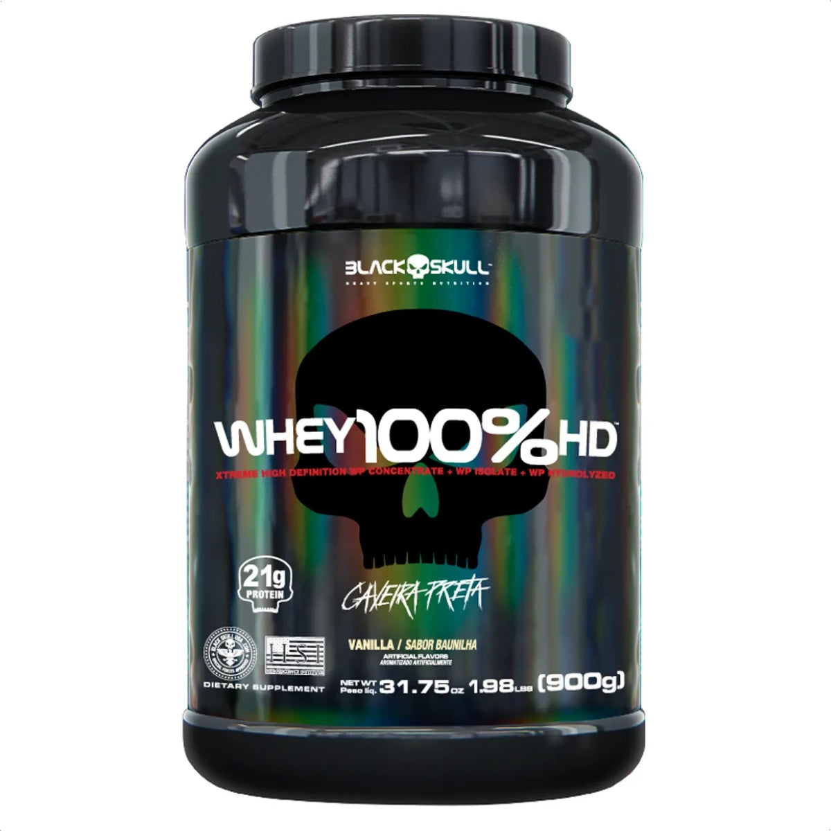 BLACK - WHEY 100% HD 900G POTE