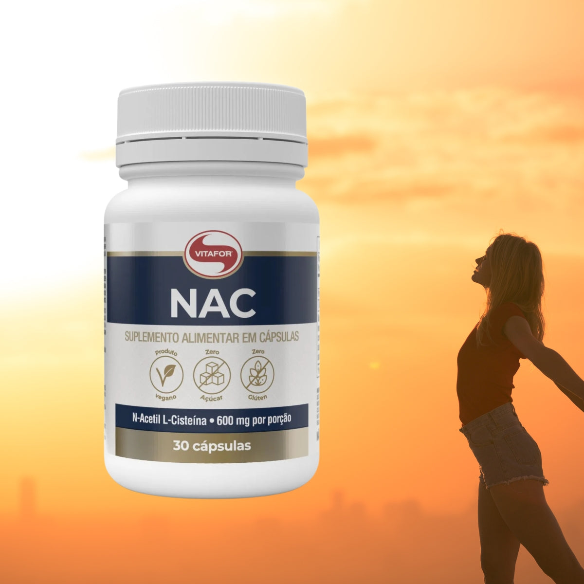 VITAFOR - NAC N ACETIL CISTEINA - 30 CAPSULAS