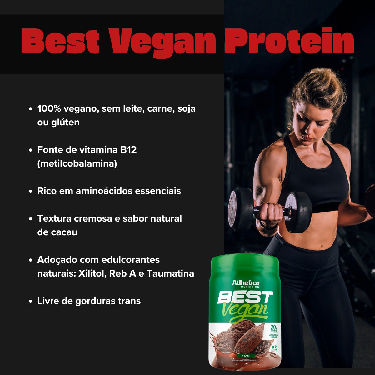 ATLHETICA - BEST VEGAN 500G