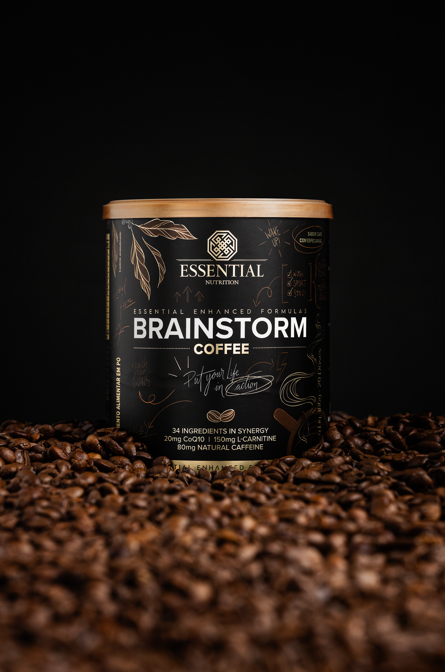 ESSENTIAL - BRAINSTORM COFFEE 186G