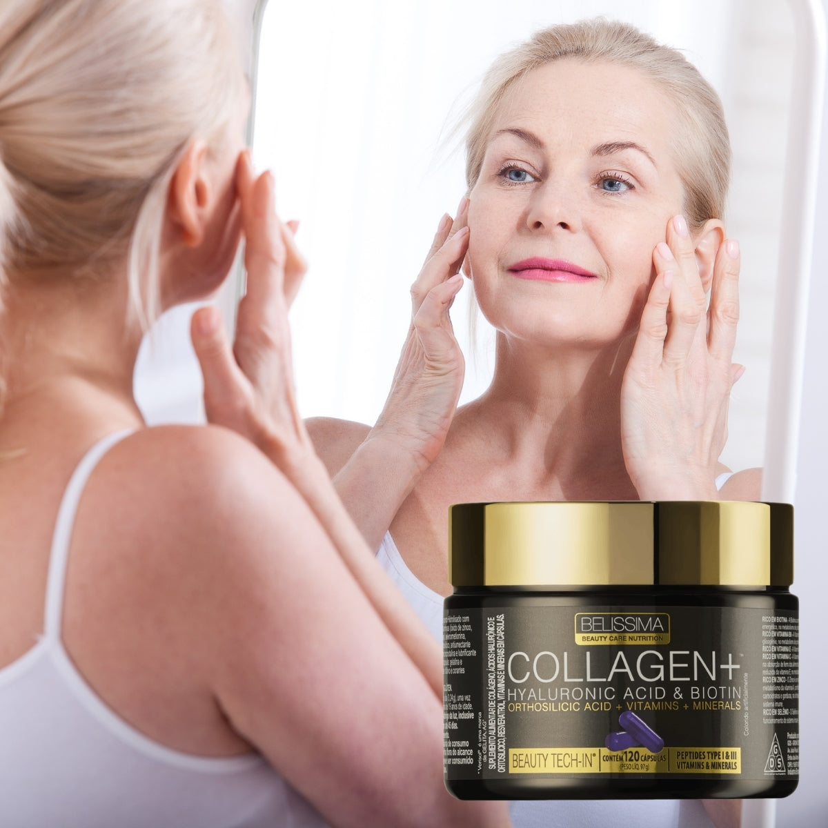 BELÍSSIMA - COLÁGENO PLUS VERISOL - 120 CAPSULAS