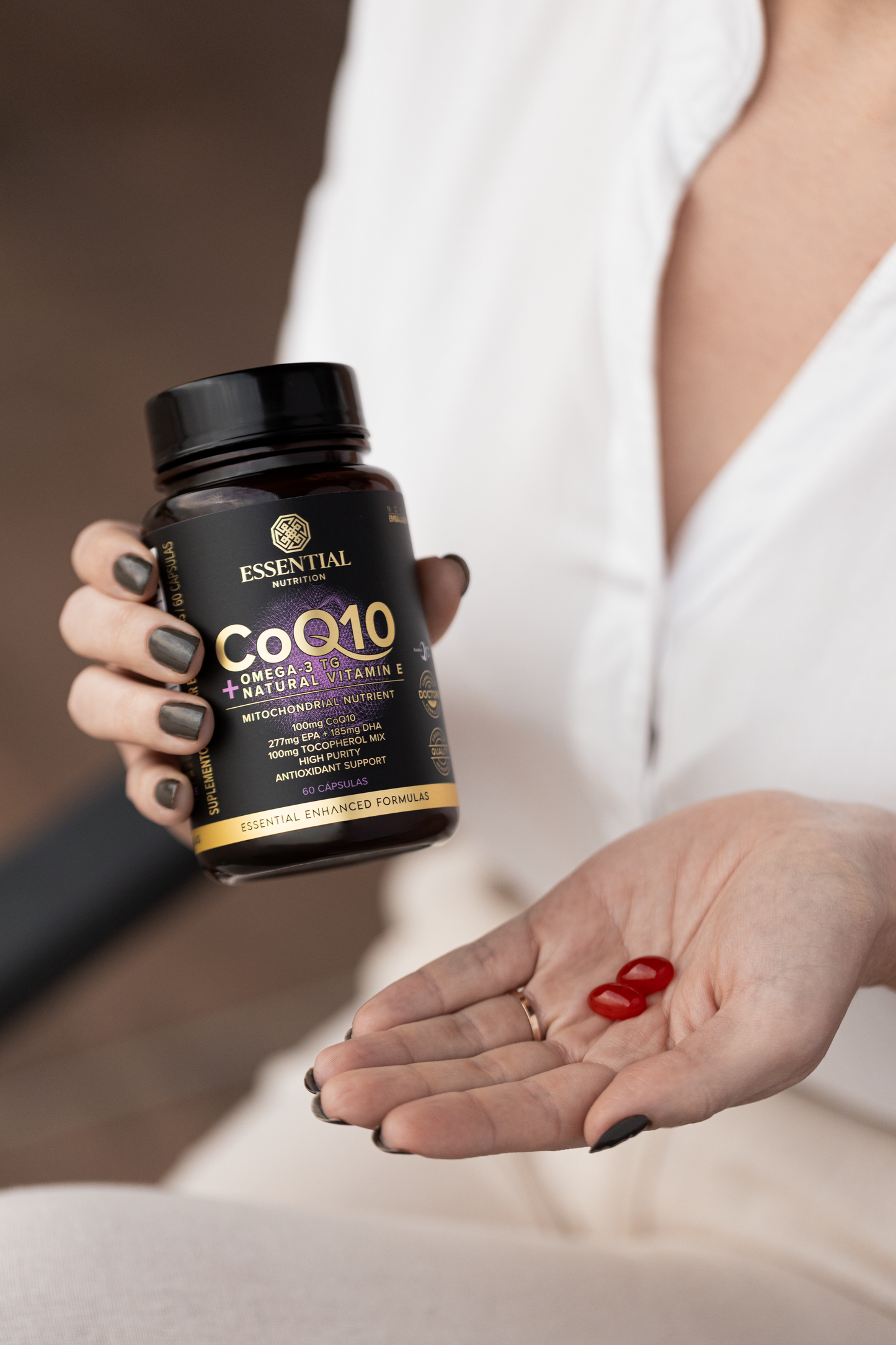 ESSENTIAL - COQ10+OMEGA 3TG+VIT E - 60 CAPSULAS