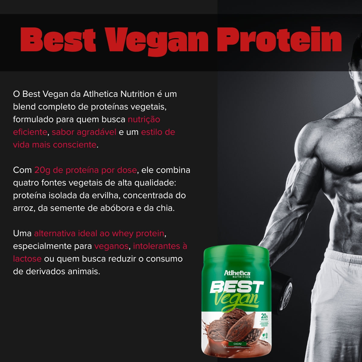ATLHETICA - BEST VEGAN 500G