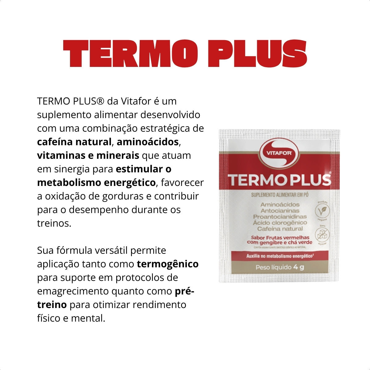 VITAFOR - TERMO PLUS 30 SACHES