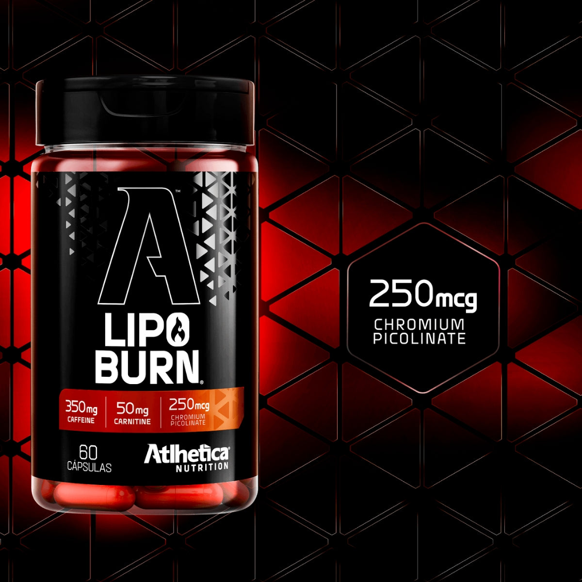 ATLHETICA - LIPO BURN - 60 CAPSULAS