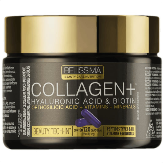 BELÍSSIMA - COLÁGENO PLUS VERISOL - 120 CAPSULAS
