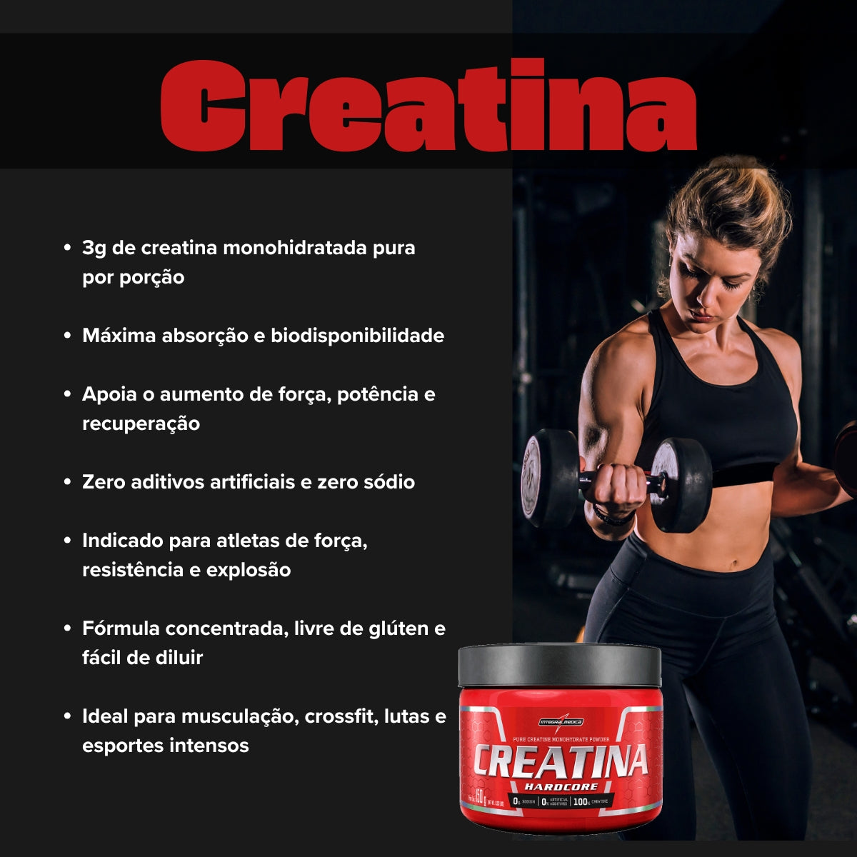 INTEGRALMEDICA - CREATINA 150G