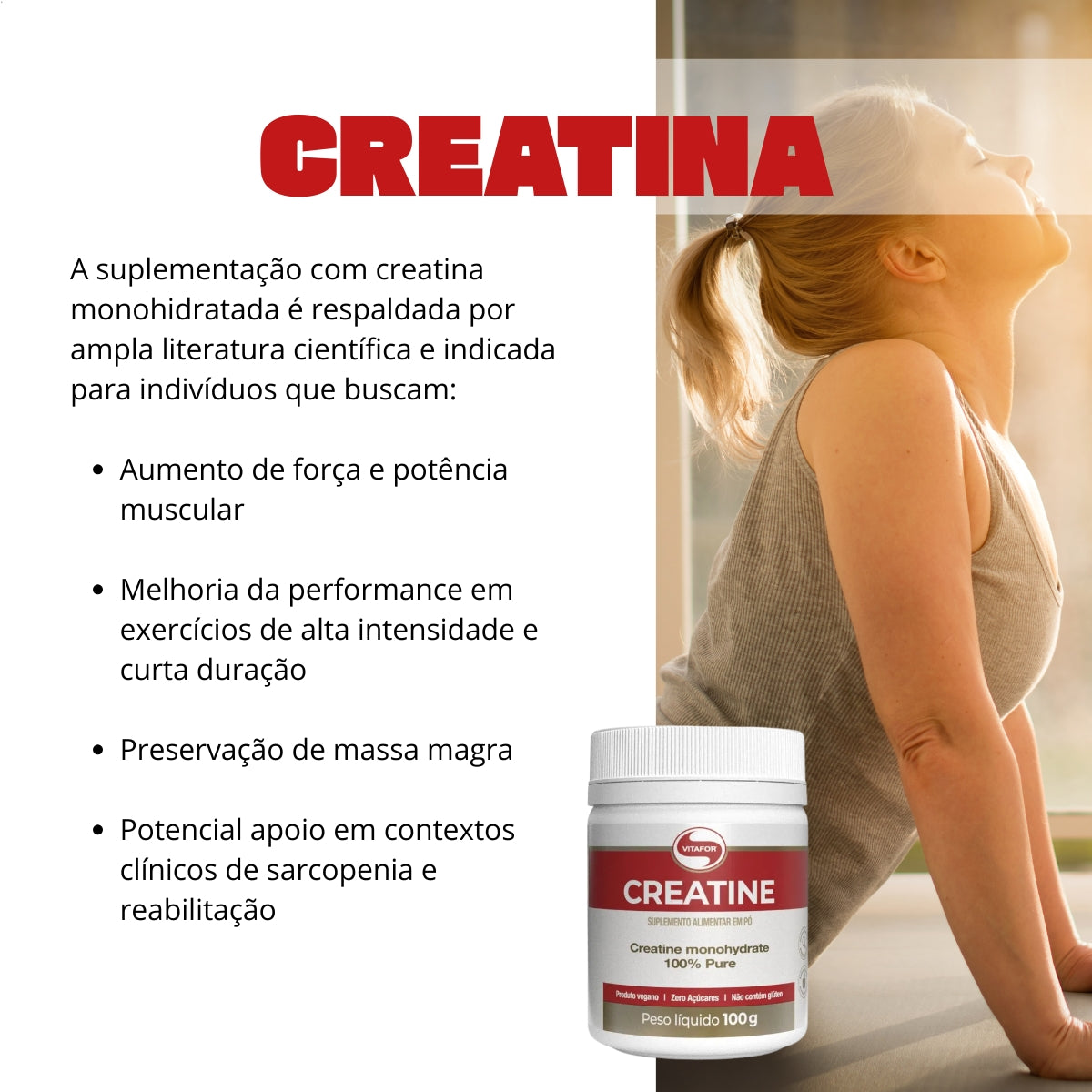 VITAFOR - CREATINE 100G