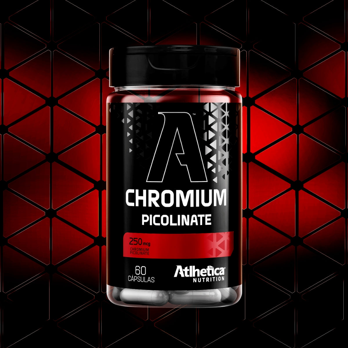 ATLHETICA - CHROMIUM PICOLINATE - 60 CAPSULAS