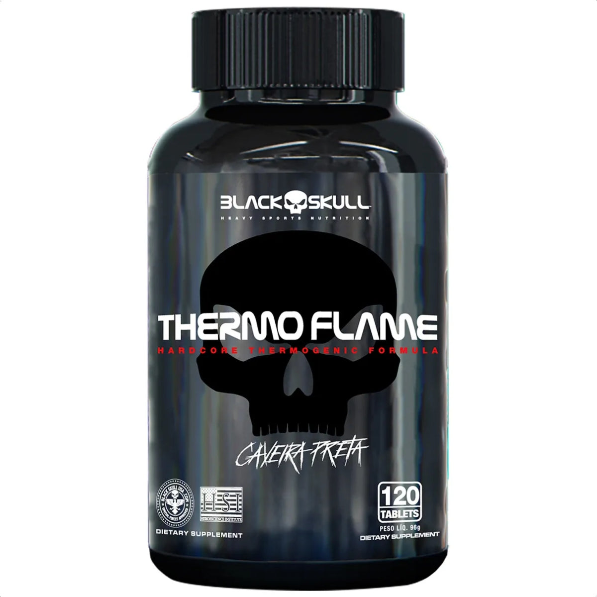 BLACK -  TERMOGENICO THERMO FLAME - 120 TABLETES