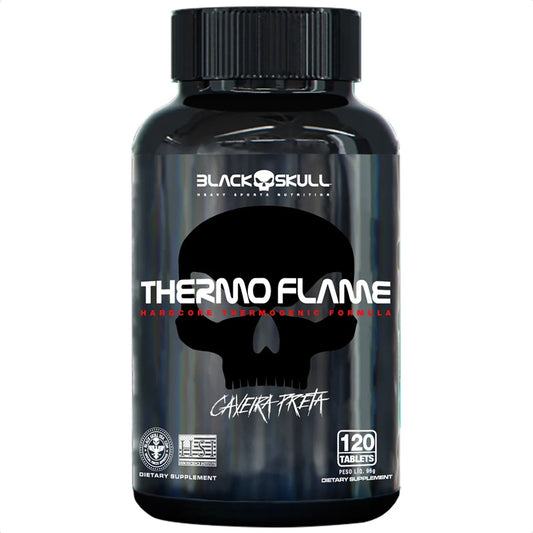 BLACK -  TERMOGENICO THERMO FLAME - 120 TABLETES