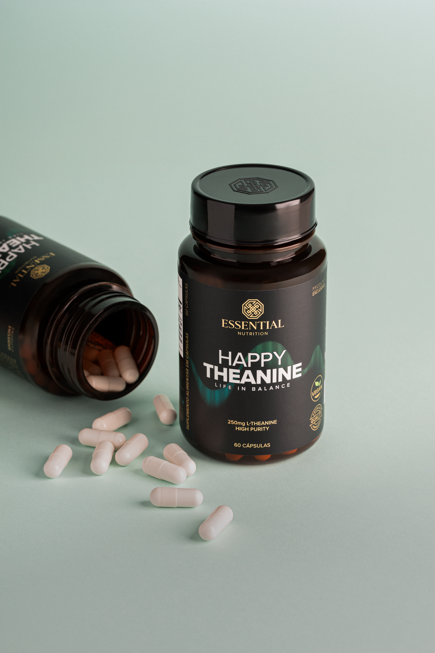ESSENTIAL - HAPPY THEANINE - 60 CAPSULAS