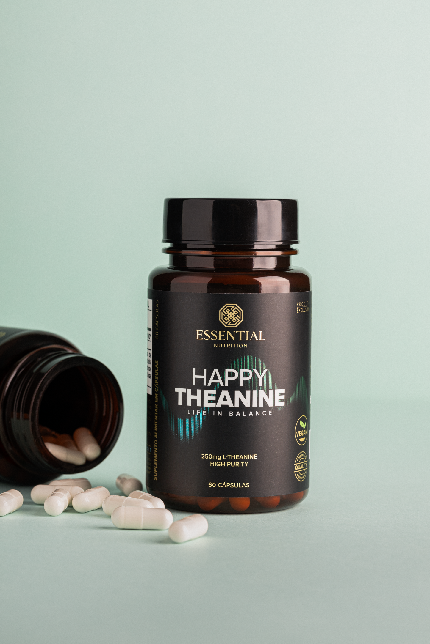 ESSENTIAL - HAPPY THEANINE - 60 CAPSULAS