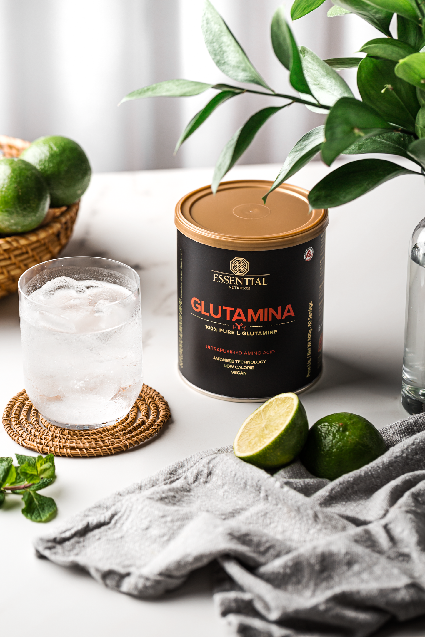 ESSENTIAL - GLUTAMINA 600G