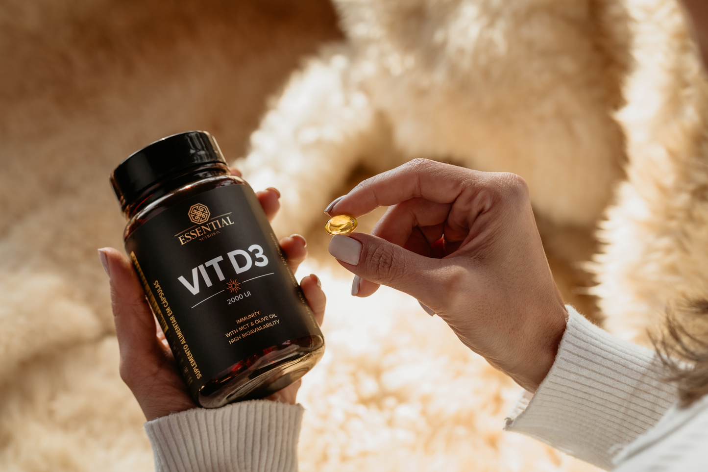 ESSENTIAL - Vit D - 120 capsulas