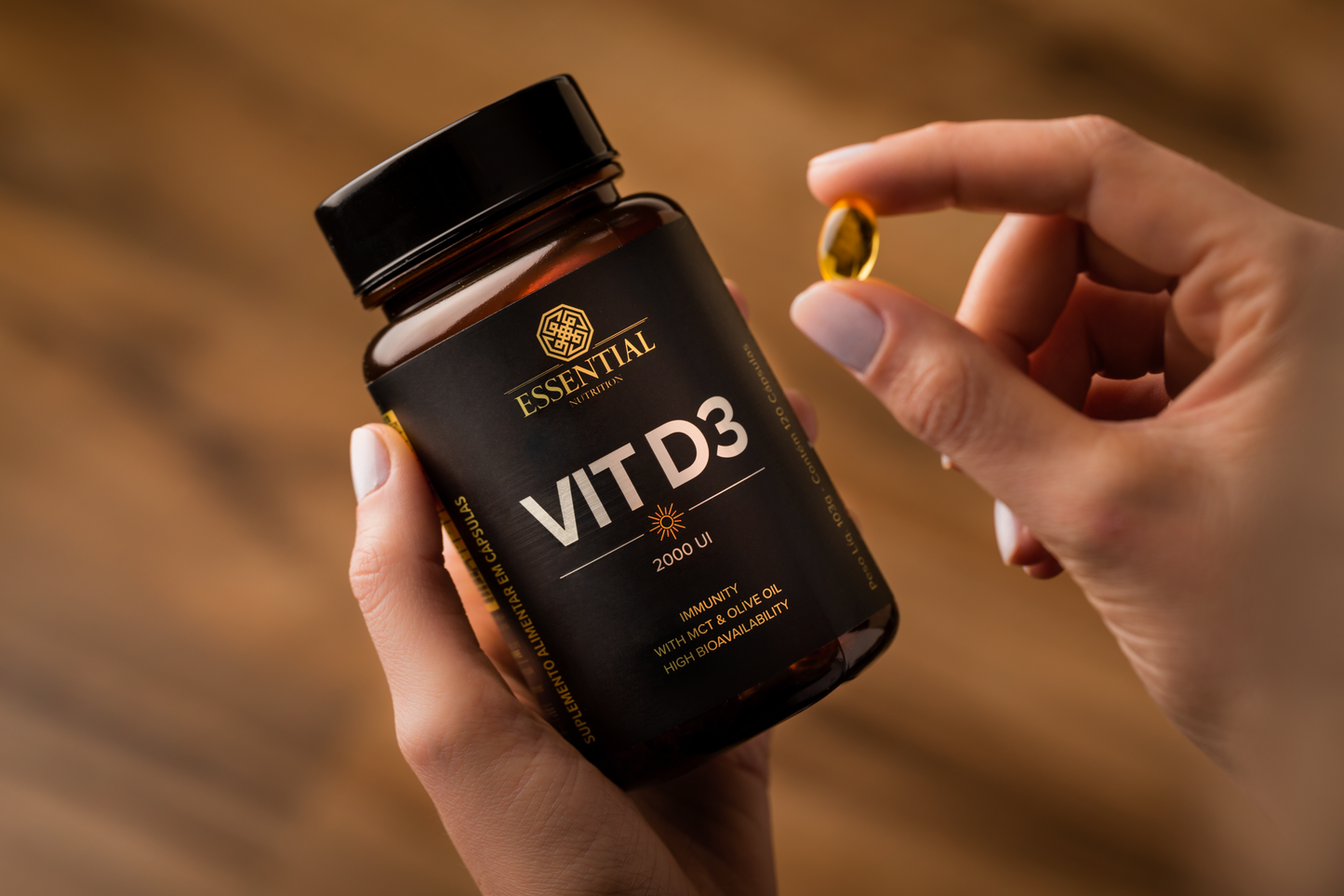 ESSENTIAL - Vit D - 120 capsulas